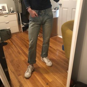 Club Monaco Light Wash Denim